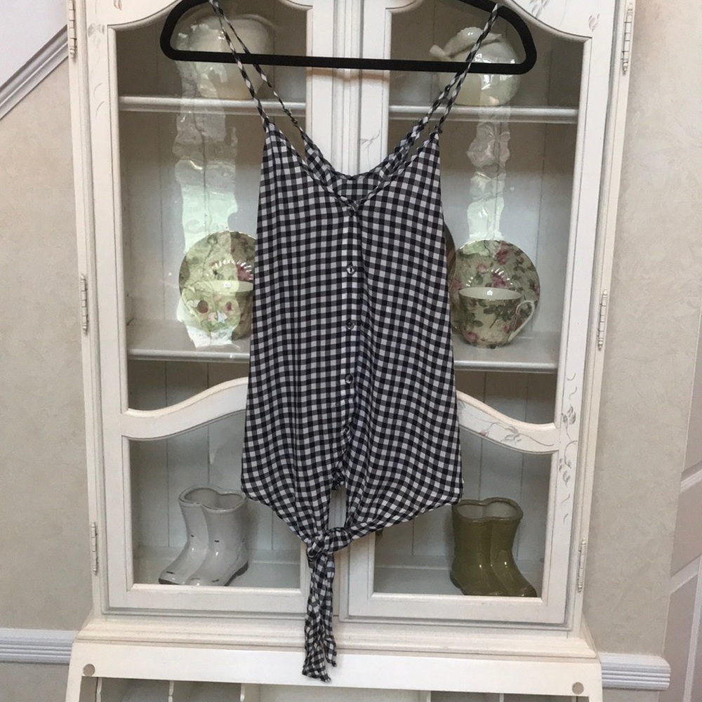Guess gingham top